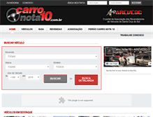 Tablet Screenshot of carronota10.com.br